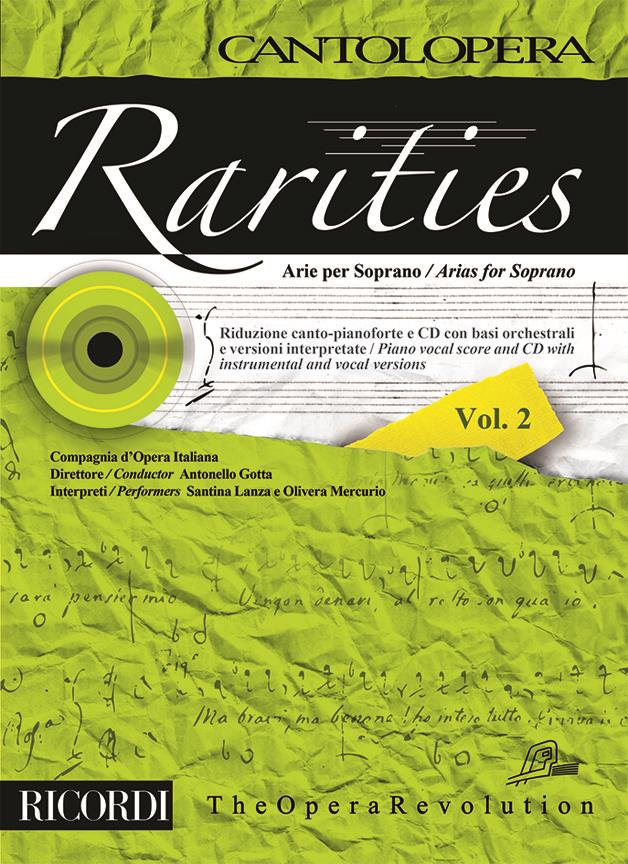Cantolopera: Rarities - Arie Per Soprano Vol. 2